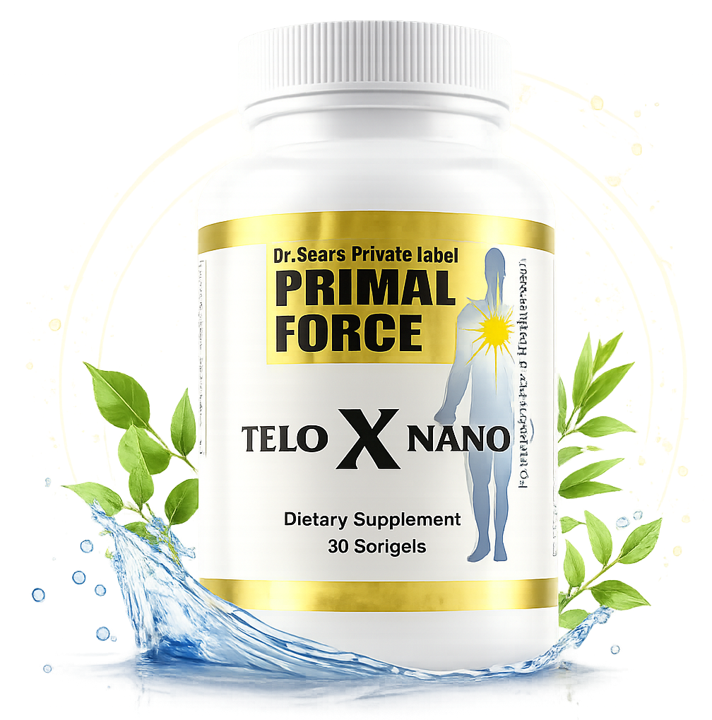 Telo X Nano supplement bottle